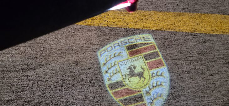 2011 Porsche Cayman – installing courtesy lights